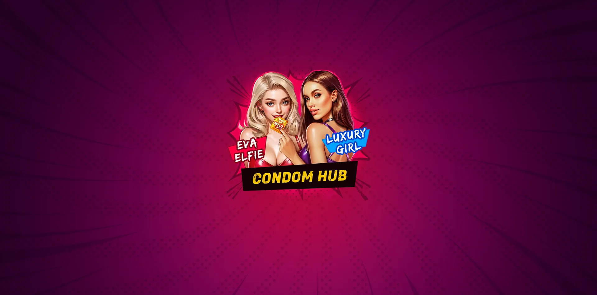 Condom hub