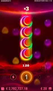 Moonlight Burst MAX screenshot 1 by Winspinity