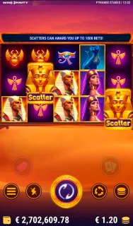 Pyramid Stakes screenshot 4 by Winspinity