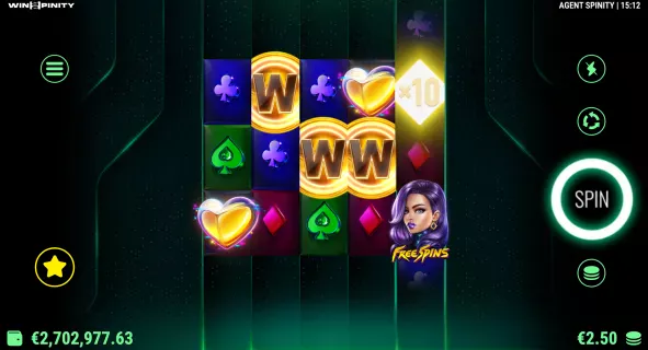 Agent Spinity screenshot 3 by Winspinity