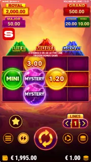 Volcano Millions screenshot 2 by Winspinity