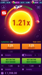 Space Crash screenshot 2 by Winspinity