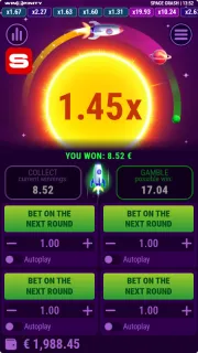 Space Crash screenshot 7 by Winspinity