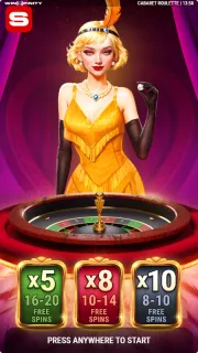 Cabaret Roulette screenshot 4 by Winspinity