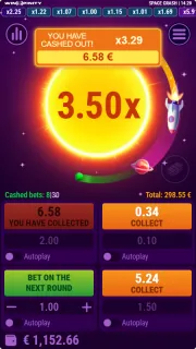 Space Crash screenshot 5 by Winspinity