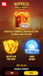 Buffalo Wild Ways screenshot 1 by Winspinity