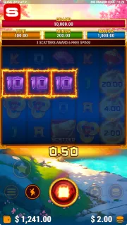 888 Dragon Luck screenshot 3 by Winspinity