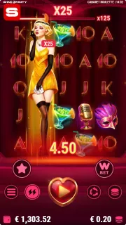 Cabaret Roulette screenshot 2 by Winspinity