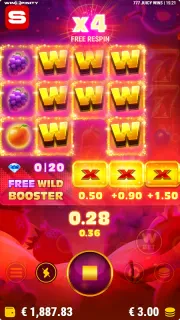 777 Juicy Wins screenshot 4 by Winspinity