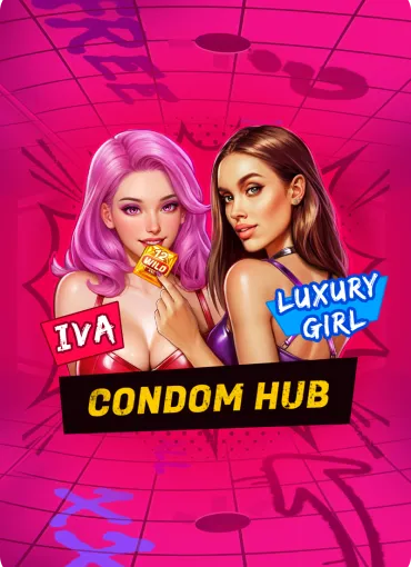 Condom hub